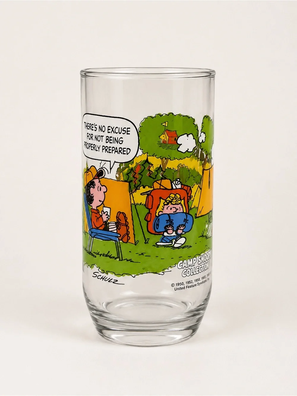 Vintage 1983 McDonald’s Camp Snoopy Collection Complete Set of 3 Peanuts Glasses